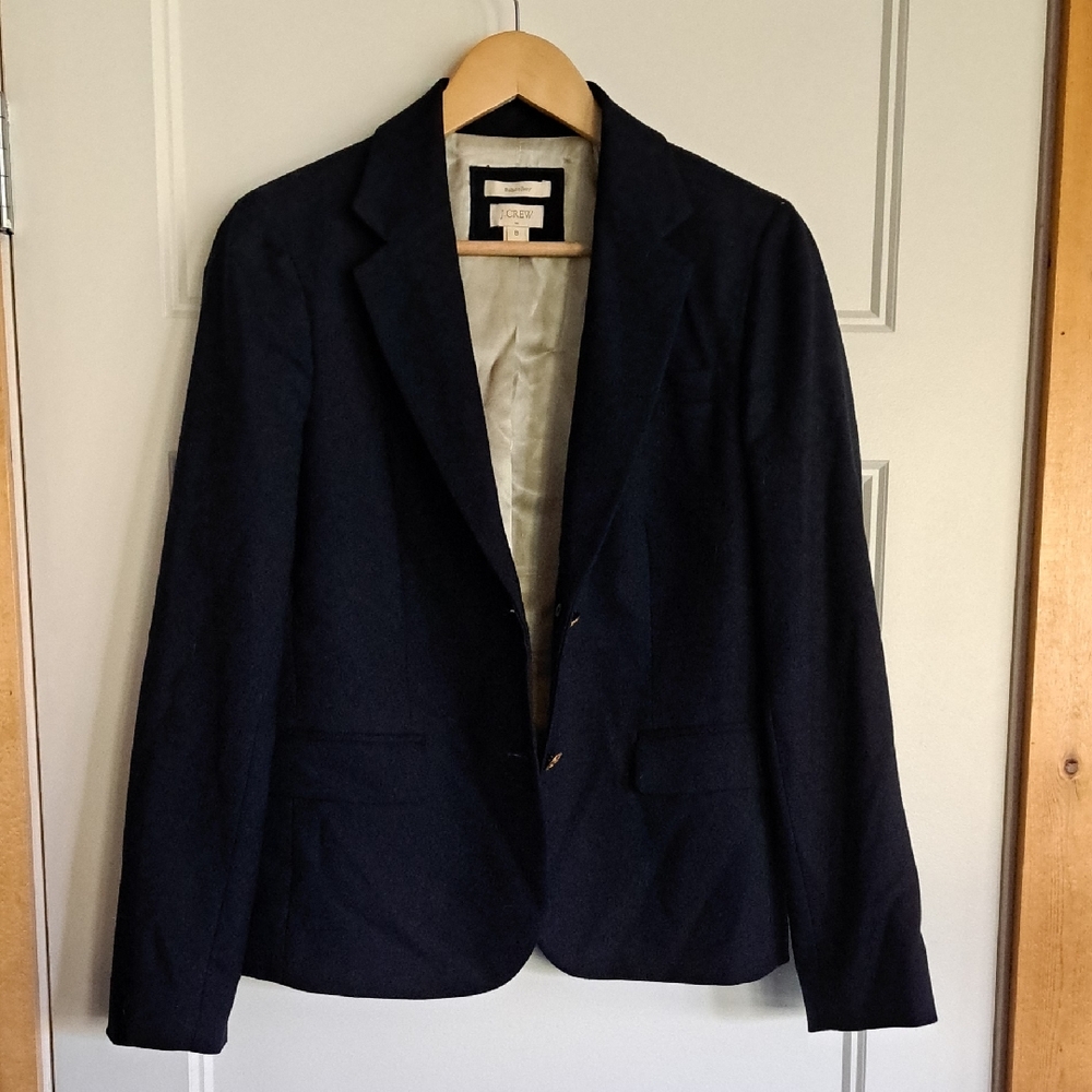 J. Crew Dark Blue Blazer